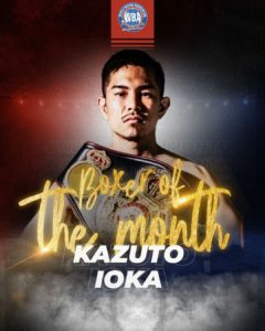 Ioka Is Wba Boxer Of The Month World Boxing Association