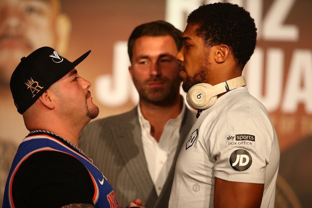 Andy Ruiz and Anthony Joshua face to face in their final press conference –  World Boxing Association