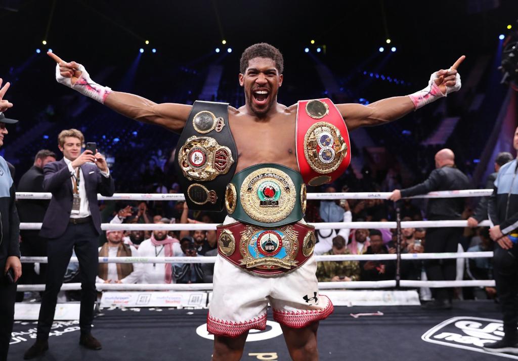 Anthony Joshua becomes two-time Heavyweight Champion Boxing Association