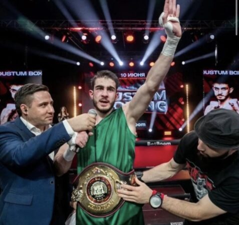 Esterimov conquered WBA Asia belt 