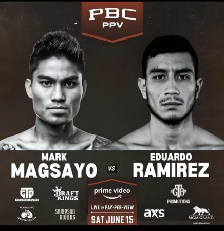 Magsayo and Ramirez fight for the WBA Intercontinental title 