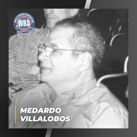 WBA mourns the passing of Medardo Villalobos 