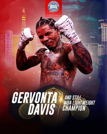 Gervonta excels in Las Vegas and remains WBA champion 