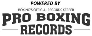 Powered by Pro Boxing Records (Fight Fax)